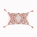 Axyaa Boho Style Tassels Cushion Cover - Home Decor Sofa Bed 45x45cm/30x50cm
