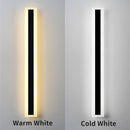 Axyaa Outdoor LED Strip Wall Lamp Aluminum IP65 Modern Sconce, Garden Porch Light
