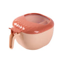 Axyaa 4-in-1 Spice Jar Organizer with Transparent Cover and Spoon