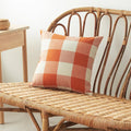Axyaa Buffalo Plaid Cushion Cover 45*45 for Living Room Sofa - Home Decoration