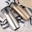 Axyaa 450Ml Thermos Coffee Mug - High-End Business Cup Vacuum Flask, Insulated Water Bottle