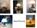 Axyaa Glass LED Table Lamp: Modern, Bright, Nordic Design