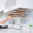 Axyaa Wall Mounted Towel Rack | Multi-use Hanging Organizer for Kitchen Tools