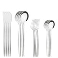 Axyaa Mint Green Stainless Steel Cutlery Set - 16pcs for Kitchen Tableware
