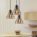 Axyaa Industrial Iron Pendant Lamp for Home Living Room Bedroom Kitchen