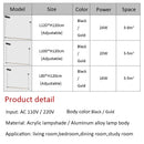 Axyaa Modern Black & Gold LED Pendant Light for Kitchen Living Dining Room