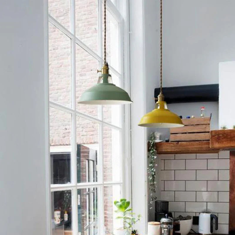 Axya Retro Industrial Pendant Light