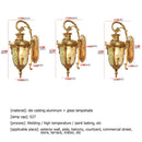 Axyaa Retro Black Outdoor Wall Lamp LED Sconces - Waterproof & Decorative