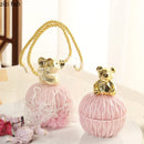 Axya Golden Animal Ceramic Candy Box • Modern Home Decor Gift Jar