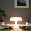 Axya Mushroom Table Lamp: Minimalist E14 Light for Home, Hotel Decor.