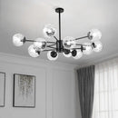 Axyaa Glass LED Chandeliers: Modern Lighting for Home Decor