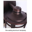 Axyaa Glass Outdoor Wall Light for Garden, Yard, Balcony & Corridor
