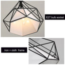 Axyaa Nordic Chandelier: 3-Light Long Bar Pendant for Dining & Barber Shops