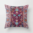 Axyaa Ethnic Style Short Plush Pillow Cover - Chinese Printing Sofa Cushion Cover