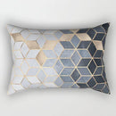 Axyaa Rectangle Lumbar Cushion Cover for Home Sofa Decoration