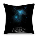 Axyaa Christmas Polyester Cushion Cover - Tree Gifts Print - Xmas Home Decor