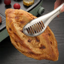 Axyaa Stainless Steel Kitchen Tongs: Multifunctional Cooking Utensils for Barbecue and Salad