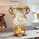 Axyaa Resin Vase Dried Flower Arrangement Plate Home Decor