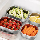 Axyaa Stainless Steel Bento Lunch Box Container with Fresh-Keeping Cover