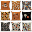 Axyaa Halloween Demon Happy Trick or Treat Cushion Cover