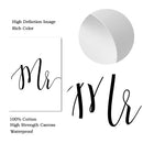 Axyaa Heart Calligraphy Poster Black White Minimalist Wall Art Print