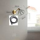 Axyaa Green Glass LED Wall Lights with Pull Chain Switch, Up and Down Adjustable