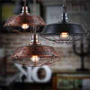 Axyaa Industrial Farmhouse Pendant Light Bronze Black Finish Loft Kitchen Bar Pendant Lamp