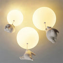Axyaa Bear LED Ceiling Lights for Home Kids Rooms, Bedroom, Living Room Decor