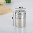 Axyaa Stainless Steel Spice Jar with Rotating Cover