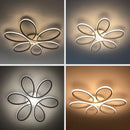 Axya LED Flower Chandelier with Remote Control for Living Room, Bedroom & Dining Room
