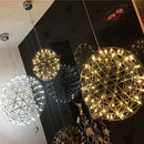 Axyaa Sparkball Pendant Lights for Home Decor and Indoor Lighting