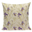 Axyaa Vintage Flower Cushion Covers - Shabby Chic Floral Pillowcase
