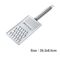 Axyaa Stainless Steel Grater Peeler Slicer Crusher Kitchen Gadget
