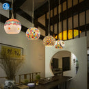 Axyaa Glass Pendant Chandeliers for Modern Dining Room Decor
