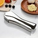 Axyaa Stainless Steel Garlic Press Crusher Ginger Grinder Kitchen Tool