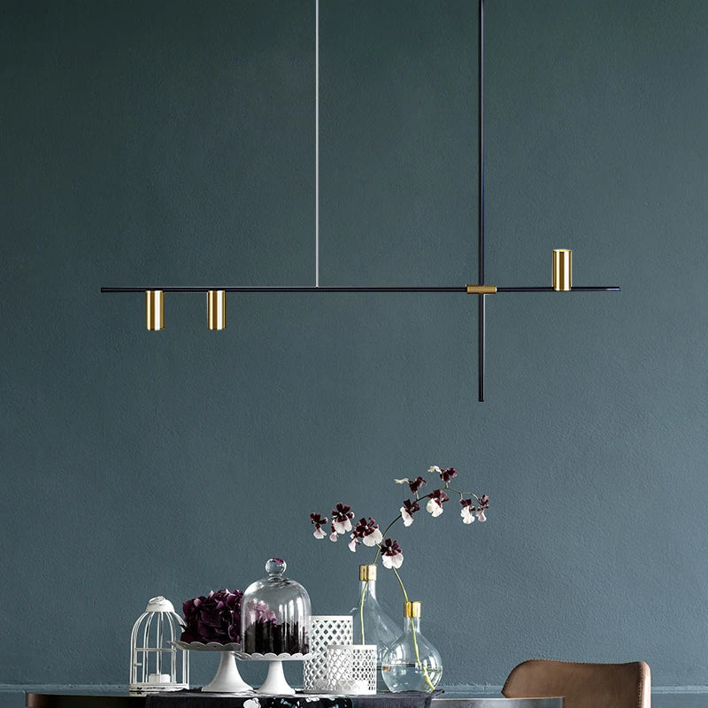 Axyaa Scandinavian LED Ceiling Chandelier for Dining and Living Room