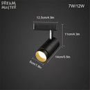 Axyaa 30W Zoomable COB LED Track Light for Shop Rail Spot Lighting