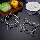 Axyaa 4/5 Star Stainless Steel Steamer Grid Rack for Cooking Utensils