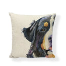 Axyaa Dog Breed Printed Pillow Cover 45X45cm