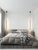 Nordic Living Room Pendant Lamp by Axya - Minimalistic, Long Line Dining Room Light