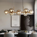 Contemporary Axya Glass Ball Pendant Lights for Dining Room Kitchen Home Decor