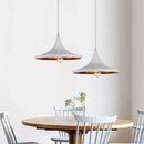 Axyaa Modern White Aluminum LED Pendant Lamp for Luxury Spaces