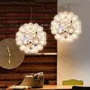 Axyaa Nordic Glass Bubble Lamp - LED Hanging Light for Home Décor