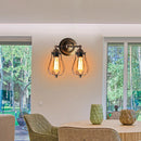 Axyaa Retro Iron Industrial Wall Light for Aisle Corridor Pub Cafe