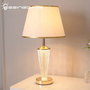 Axyaa Glass Table Lamp: Modern Luxury Design for Living Room, Bedroom, Study