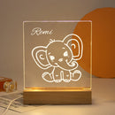 Axyaa Personalized 3D LED Name Nightlight - Kids Bedroom Decoration & Gift