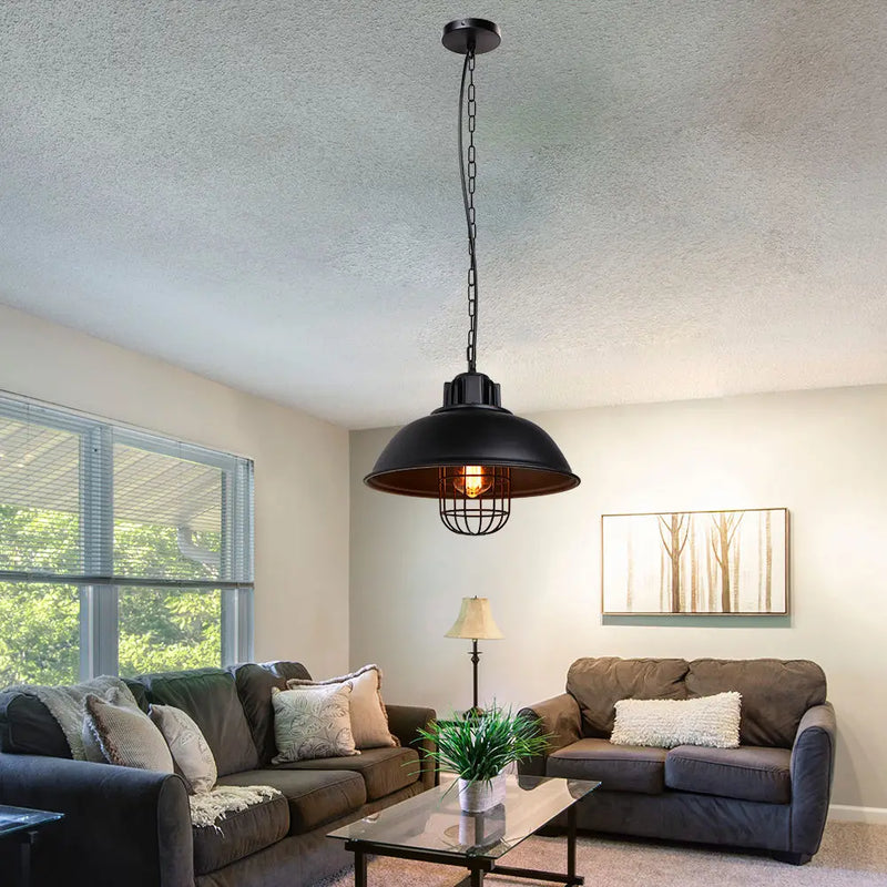 Axyaa Retro Industrial Pendant Lights for Bar, Restaurant, and Living Room decor.