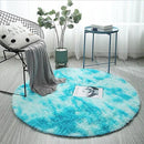 Axyaa 100/120cm Fluffy Round Shaggy Rug for Living Room, Bedroom, Kids' Room