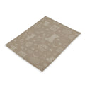 Axyaa Christmas Table Set: Placemats, Napkins, Coasters, Kitchen Cloth.