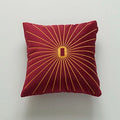 Axyaa Velvet Embroidery Cushion Cover 45x45cm - Durable Home Decor for Sofa Bed